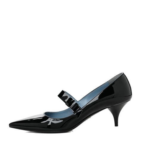 mary jane prada vernice|PRADA Vernice Mary Jane pumps 39.5 Black .